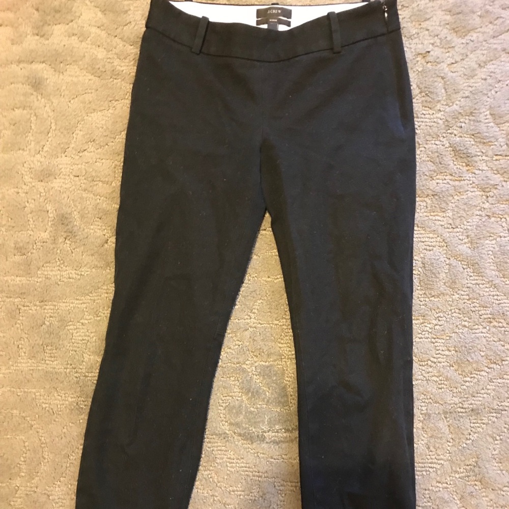 J crew Minnie black pant 00p